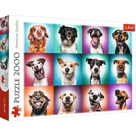 Trefl -27119 Funny Dog Portraits II Jigsaw Puzzle - 2000 Piece Trefl-27119